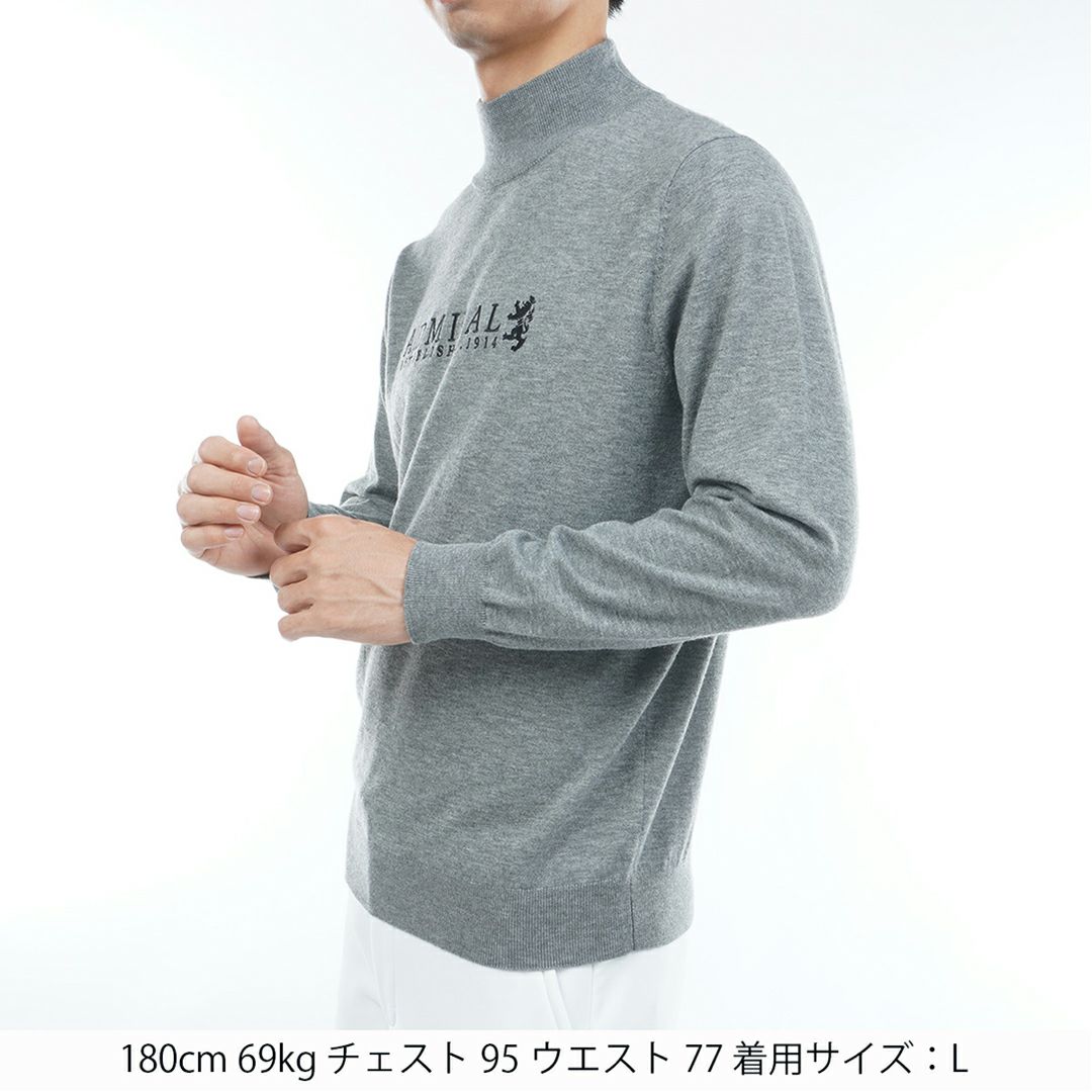 アドミラル ゴルフ Admiral GOLF メンズ メンズ ホカタッチ ハイネックセーター ADMA588 詳細10