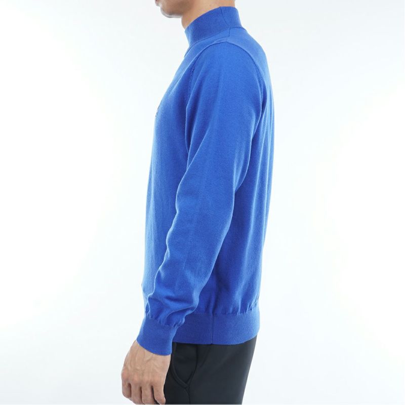 [アドミラル ゴルフ]メンズ ホカタッチ ハイネックセーター　ディープブルー