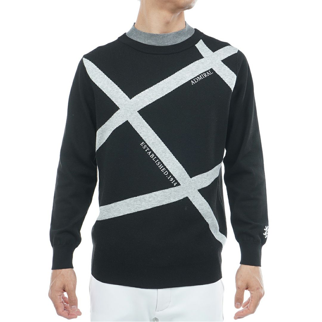 アドミラル ゴルフ Admiral GOLF メンズ メンズ ホカタッチ レイヤードモックネックセーター ADMA589 詳細5