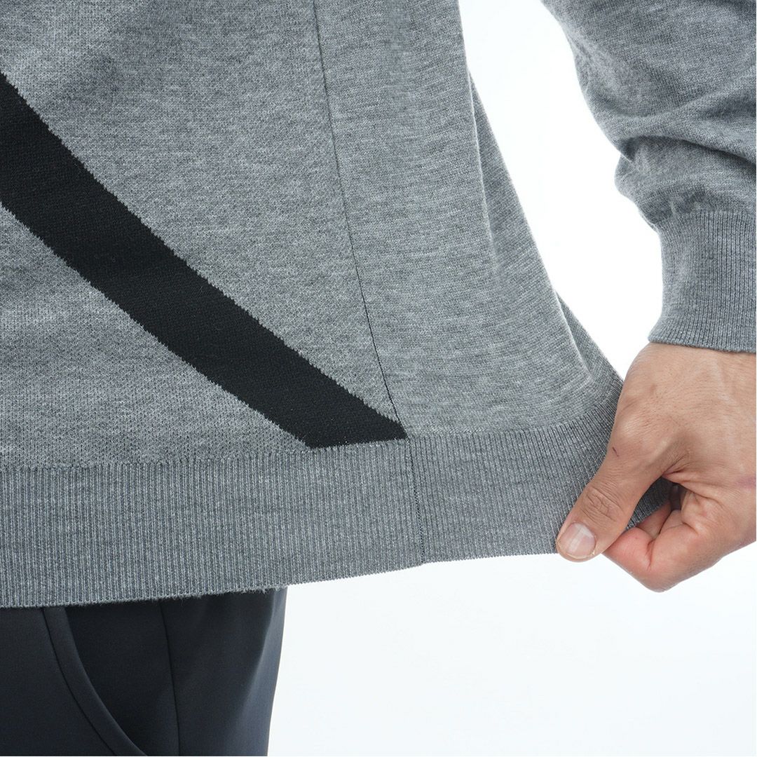 アドミラル ゴルフ Admiral GOLF メンズ メンズ ホカタッチ レイヤードモックネックセーター ADMA589 詳細14