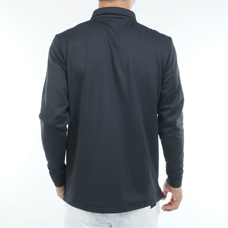 [アドミラル ゴルフ]メンズ 速ポカ フラッグシャツ　ブラック