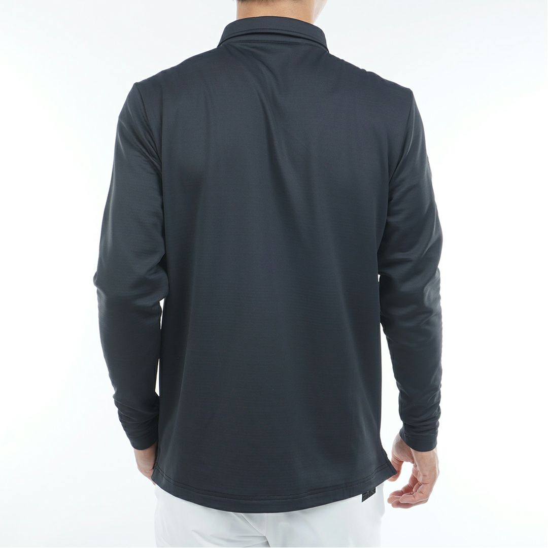 [アドミラル ゴルフ]メンズ 速ポカ フラッグシャツ　ブラック