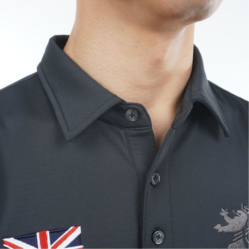 アドミラル ゴルフ Admiral GOLF メンズ メンズ 速ポカ フラッグシャツ ADMA590 詳細11