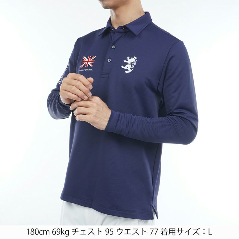 アドミラル ゴルフ Admiral GOLF メンズ メンズ 速ポカ フラッグシャツ ADMA590 詳細16