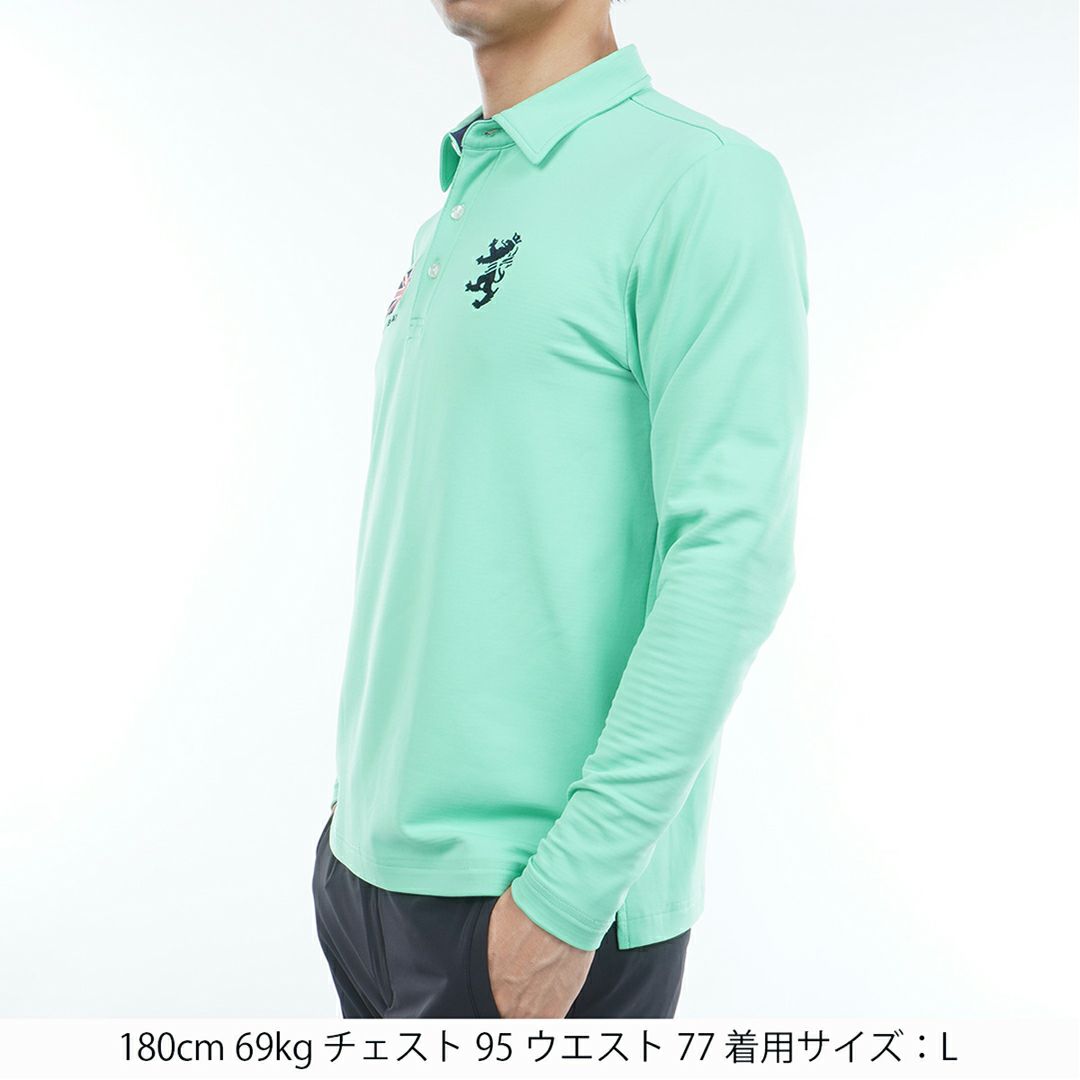 アドミラル ゴルフ Admiral GOLF メンズ メンズ 速ポカ フラッグシャツ ADMA590 詳細19