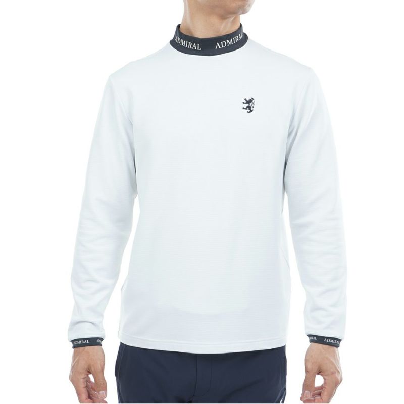 アドミラル ゴルフ Admiral GOLF メンズ メンズ 速ポカ 長袖モックネックシャツ ADMA591 詳細1