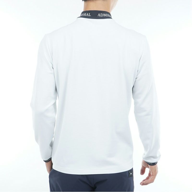 アドミラル ゴルフ Admiral GOLF メンズ メンズ 速ポカ 長袖モックネックシャツ ADMA591 詳細3