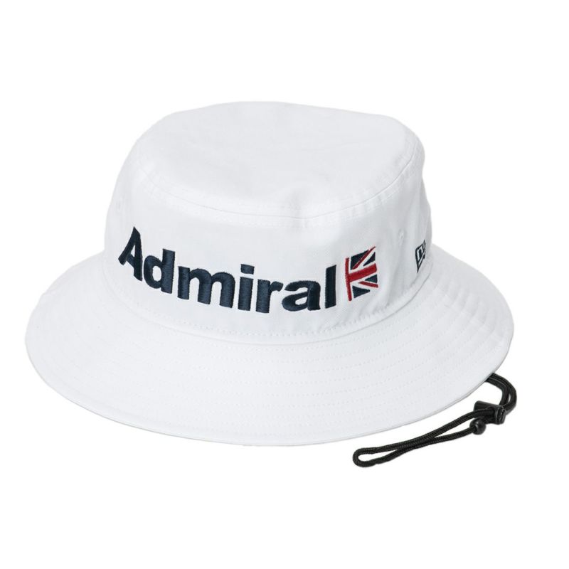 [アドミラル ゴルフ]ハット ニューエラコラボ　ホワイト