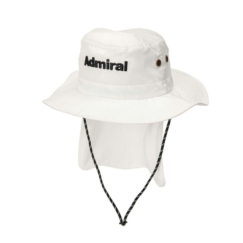 AdmiralGOLF ユニセックス レディース メンズ 帽子 ハット ホワイト