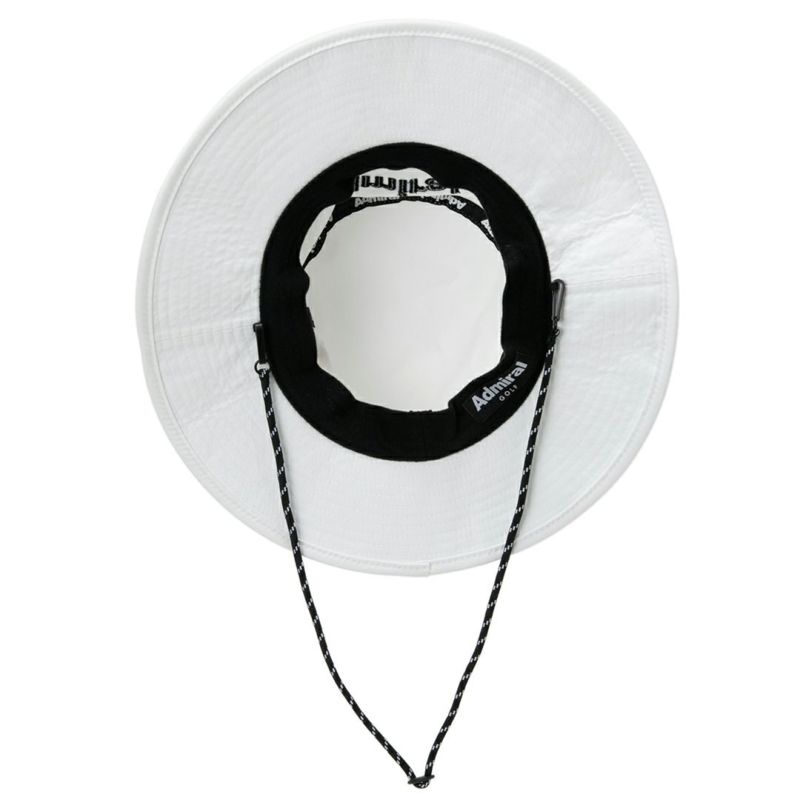 AdmiralGOLF ユニセックス レディース メンズ 帽子 ハット ホワイト