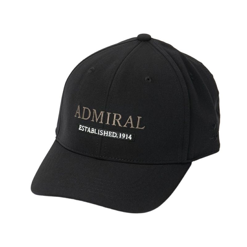 AdmiralGOLF ユニセックス レディース メンズ 帽子 キャップ ブラック