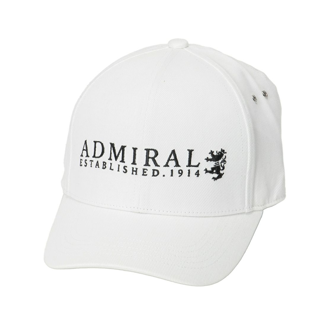 AdmiralGOLF ユニセックス レディース メンズ 帽子 キャップ ホワイト