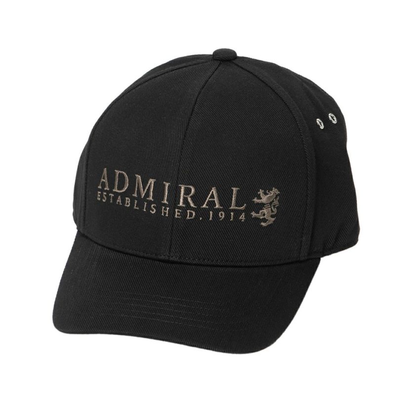 AdmiralGOLF ユニセックス レディース メンズ 帽子 キャップ ブラック
