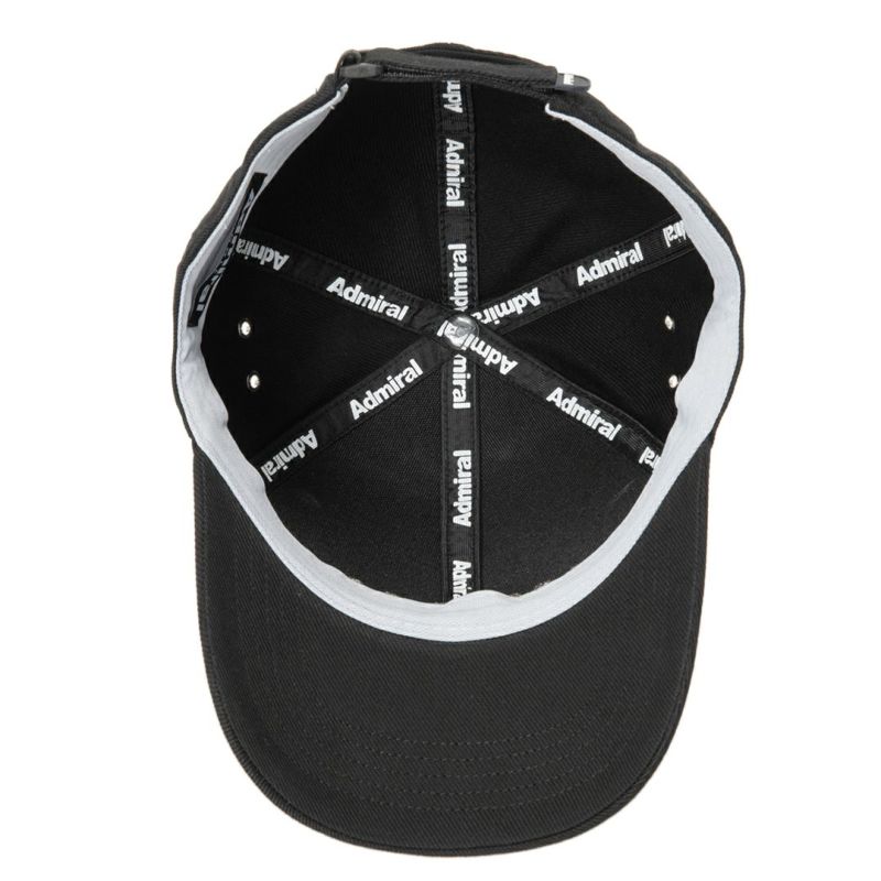 AdmiralGOLF ユニセックス レディース メンズ 帽子 キャップ ブラック