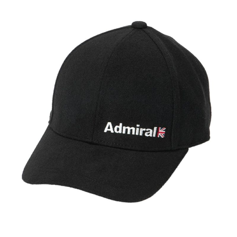 [アドミラル ゴルフ]キャップ 起毛　ブラック