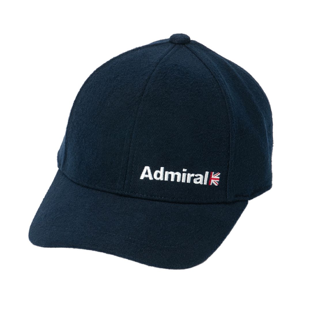 [アドミラル ゴルフ]キャップ 起毛　ネイビー