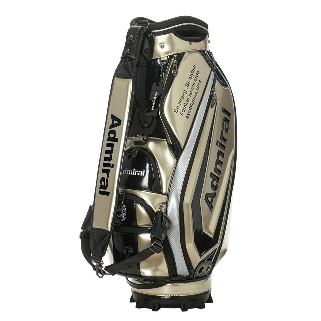 AdmiralGOLF ユニセックス メンズ レディース カートキャディバッグプロスポーツ ゴールド