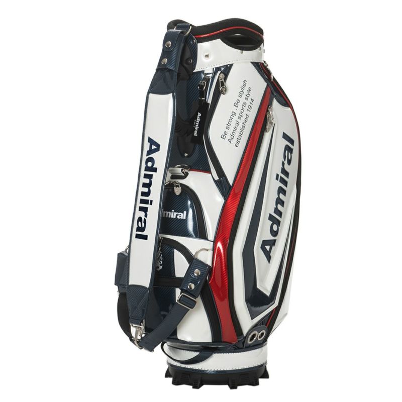 AdmiralGOLF ユニセックス メンズ レディース カートキャディバッグプロスポーツ トリコロール