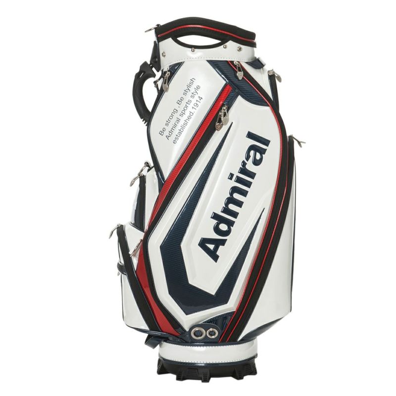 AdmiralGOLF ユニセックス メンズ レディース カートキャディバッグプロスポーツ トリコロール