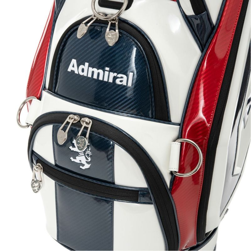 AdmiralGOLF ユニセックス メンズ レディース カートキャディバッグプロスポーツ トリコロール