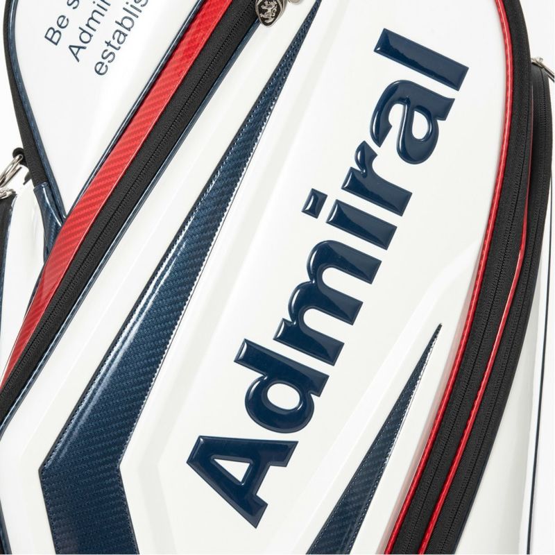 AdmiralGOLF ユニセックス メンズ レディース カートキャディバッグプロスポーツ トリコロール
