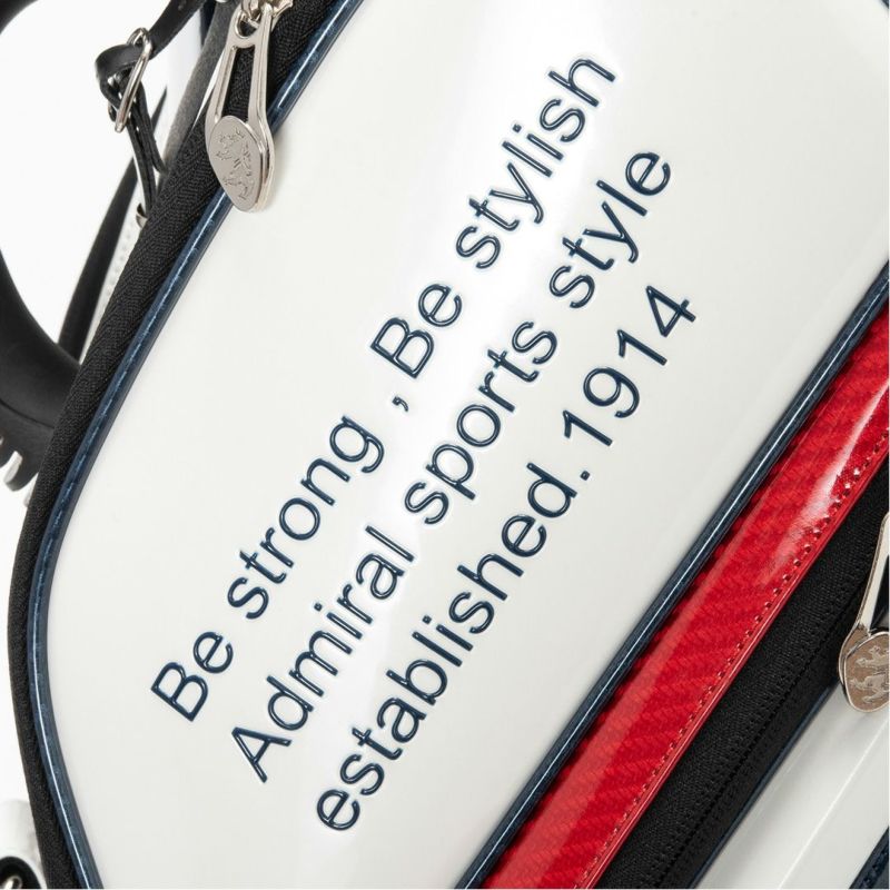 AdmiralGOLF ユニセックス メンズ レディース カートキャディバッグプロスポーツ トリコロール