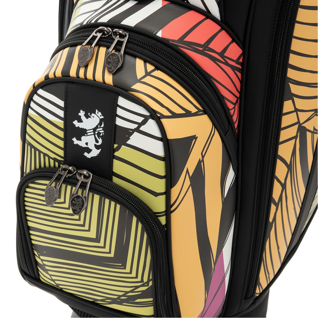 アドミラル ゴルフ Admiral GOLF メンズ レディース ユニセックス カートキャディバッグジオメトリックパターン ADMG5BC2 詳細9