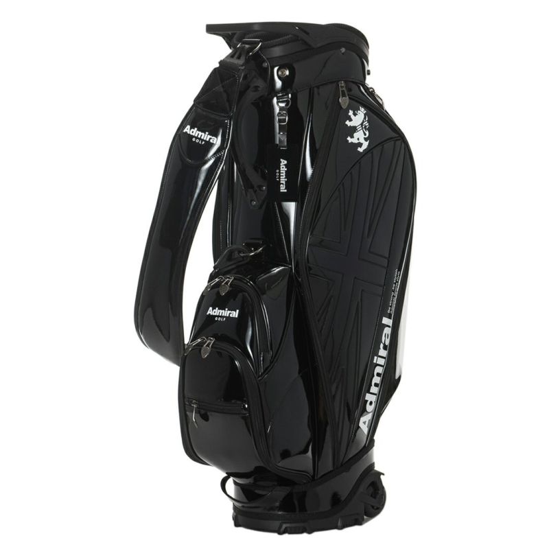 Admiral GOLF メンズ レディース ユニセックス キャディバッグ ブラック