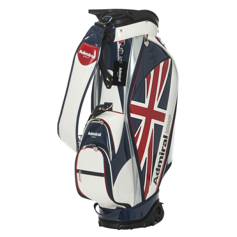 Admiral GOLF メンズ レディース ユニセックス キャディバッグ トリコロール