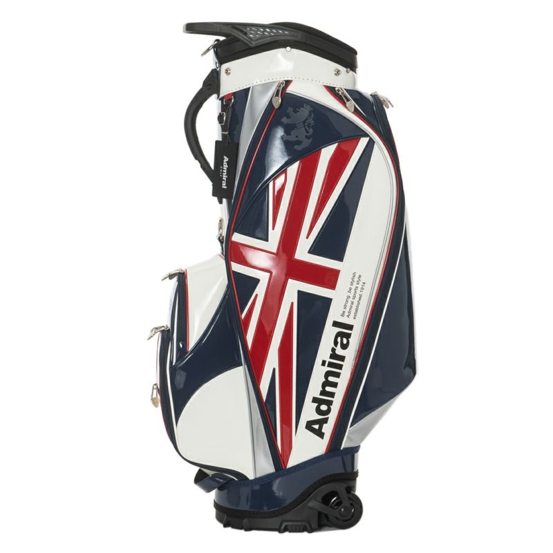 Admiral GOLF メンズ レディース ユニセックス キャディバッグ トリコロール