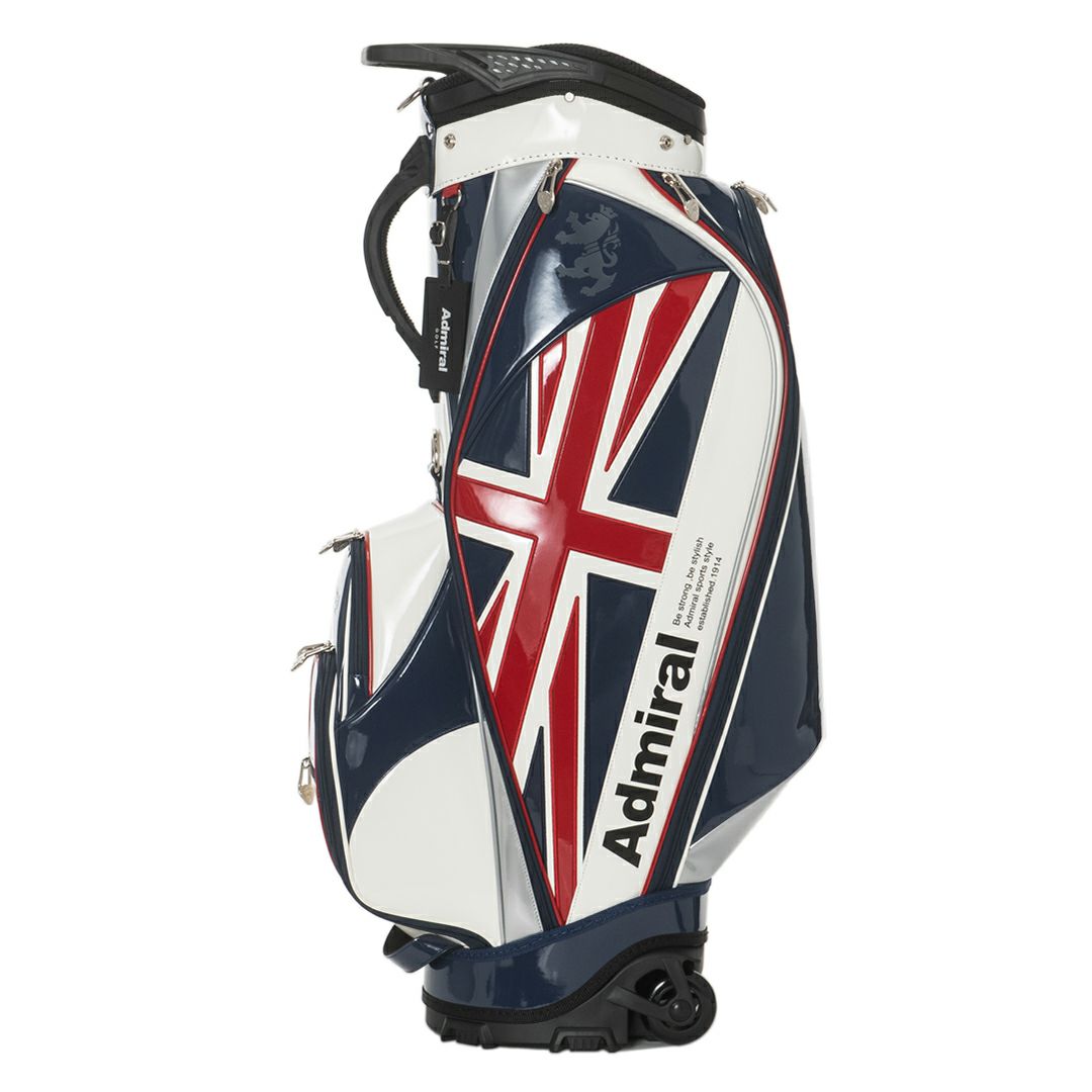 Admiral GOLF メンズ レディース ユニセックス キャディバッグ トリコロール