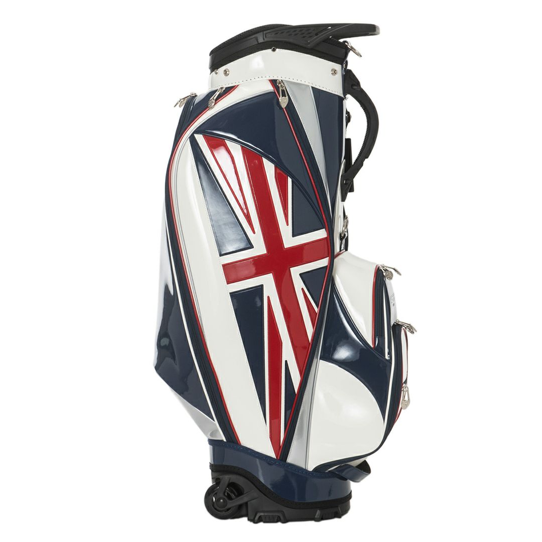 Admiral GOLF メンズ レディース ユニセックス キャディバッグ トリコロール