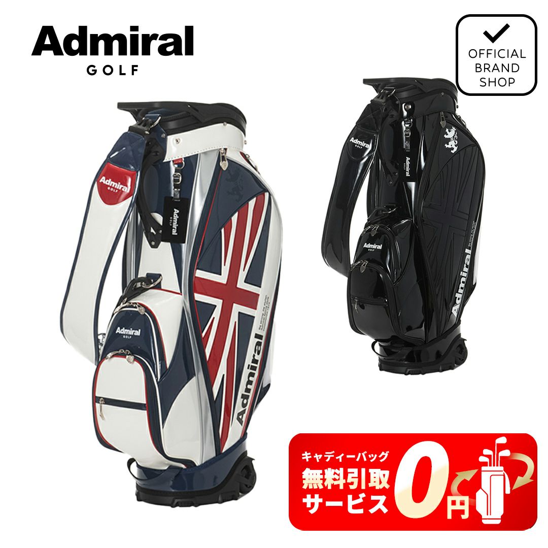 Admiral GOLF メンズ レディース ユニセックス キャディバッグ トリコロール