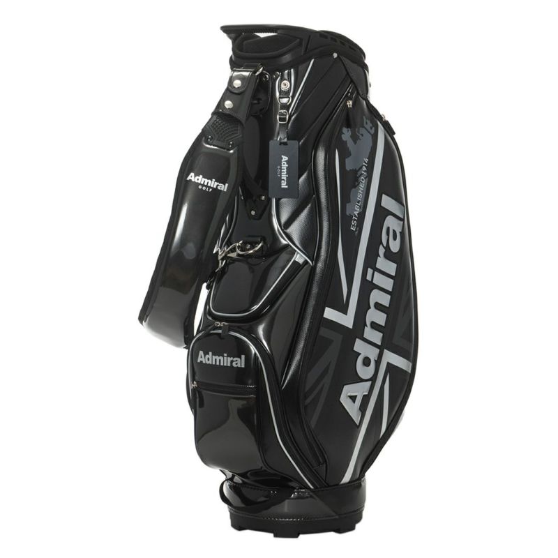 AdmiralGOLF ユニセックス メンズ レディース キャディバッグ ブラック