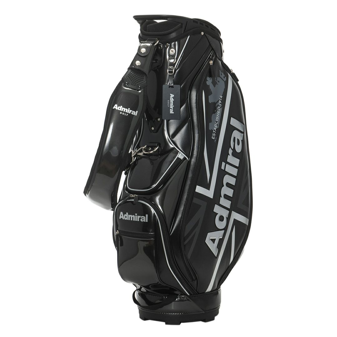 AdmiralGOLF ユニセックス メンズ レディース キャディバッグ ブラック