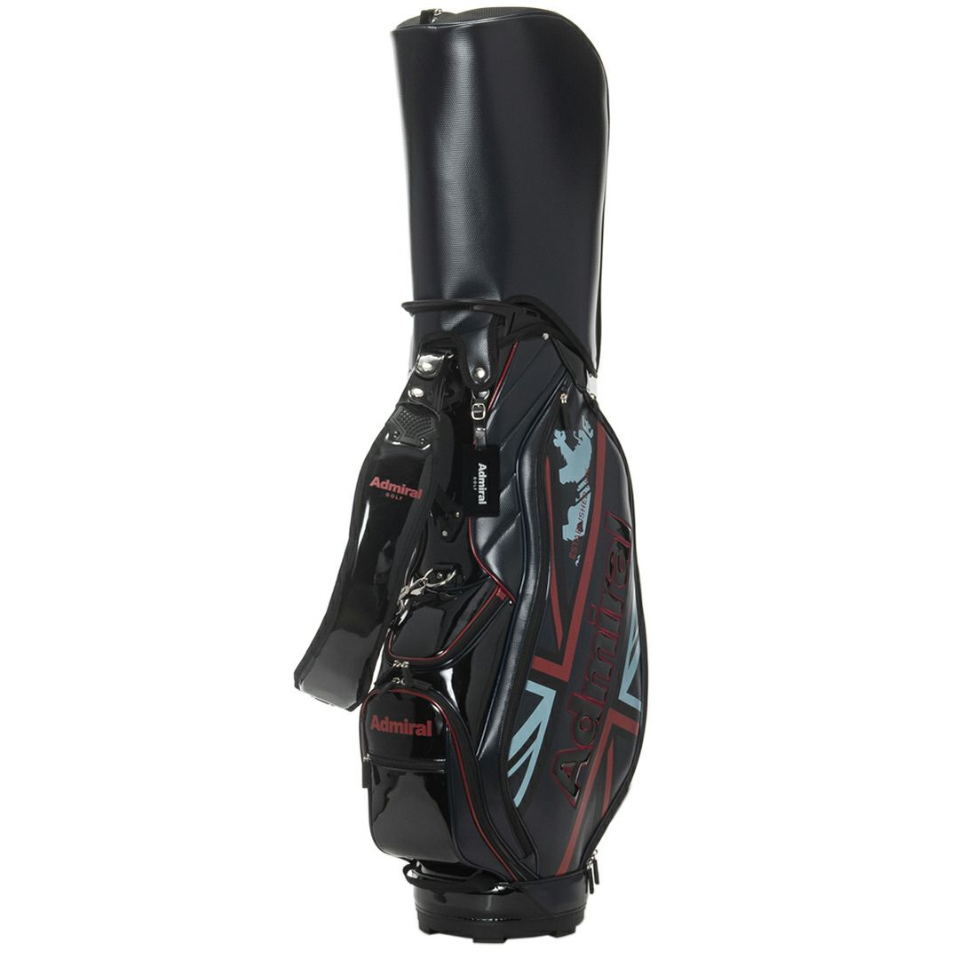 AdmiralGOLF ユニセックス メンズ レディース キャディバッグ ネイビー