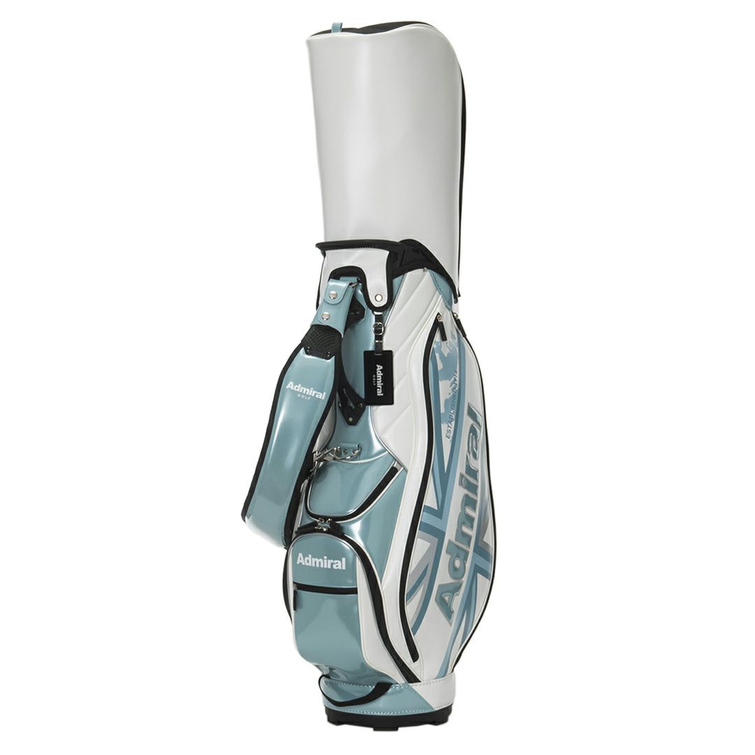 AdmiralGOLF ユニセックス メンズ レディース キャディバッグ アイスブルー