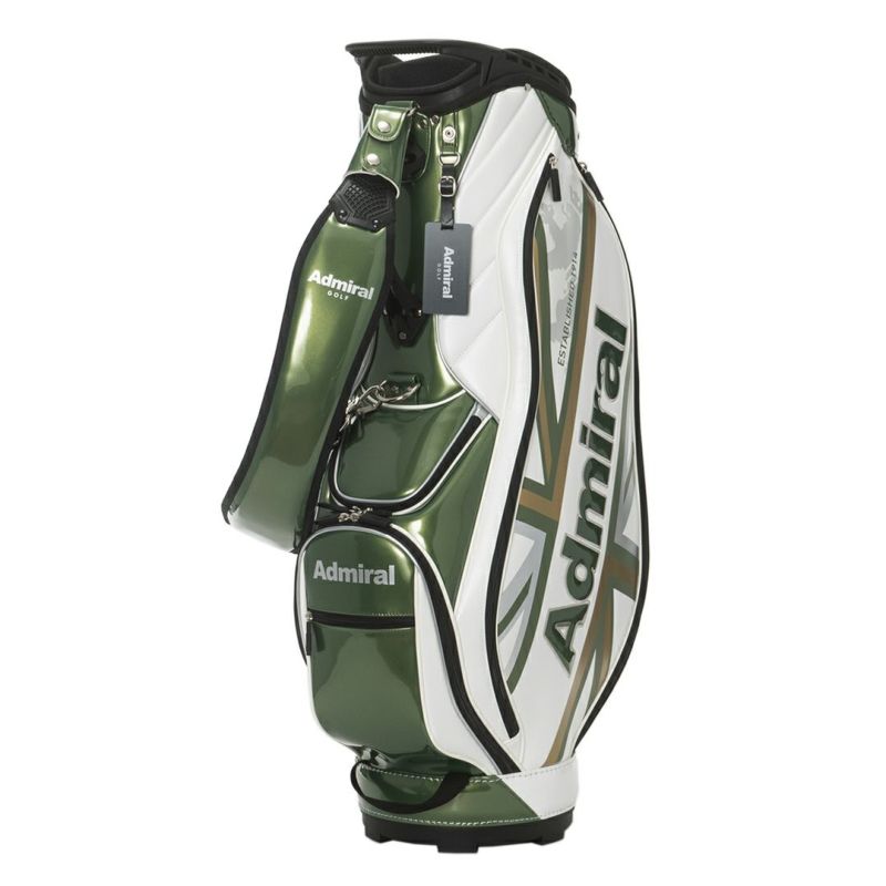AdmiralGOLF ユニセックス メンズ レディース キャディバッグ グリーン