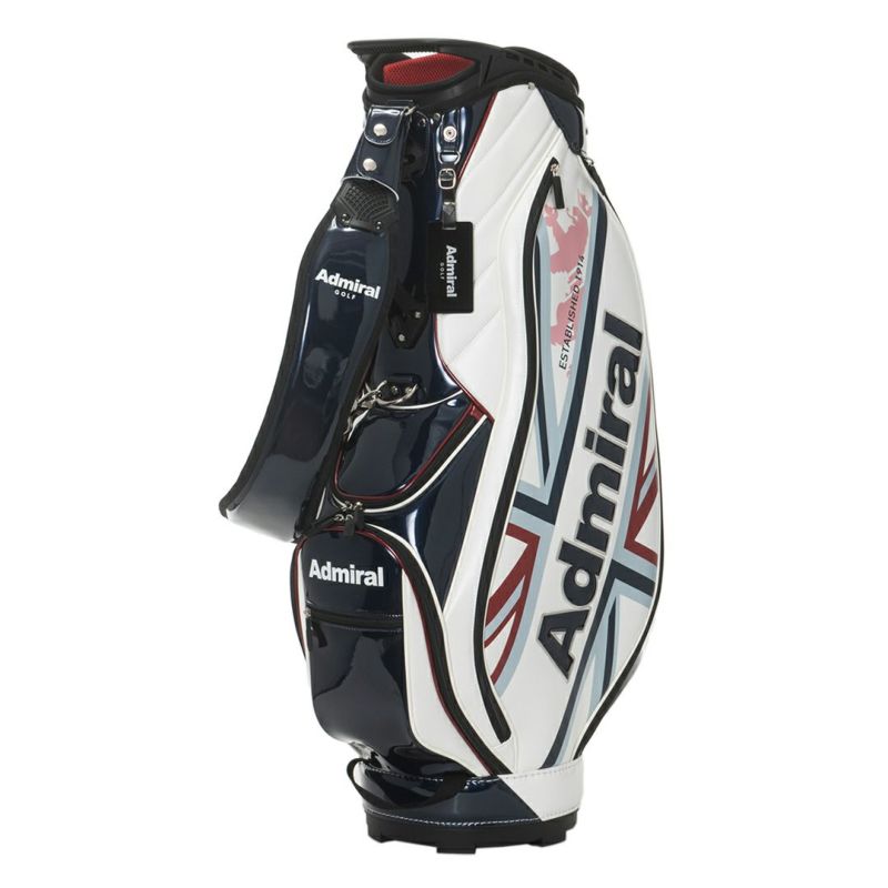 AdmiralGOLF ユニセックス メンズ レディース キャディバッグ トリコロール