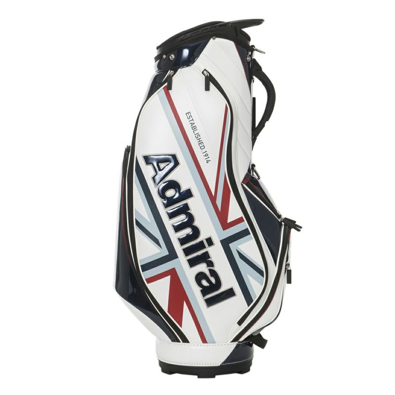 AdmiralGOLF ユニセックス メンズ レディース キャディバッグ トリコロール