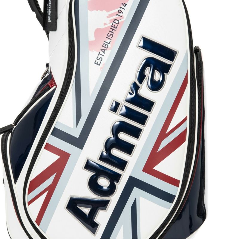 AdmiralGOLF ユニセックス メンズ レディース キャディバッグ トリコロール