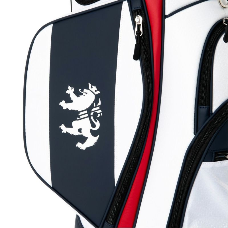 [アドミラル ゴルフ]スタンドキャディバッグライトウェイト　トリコロール