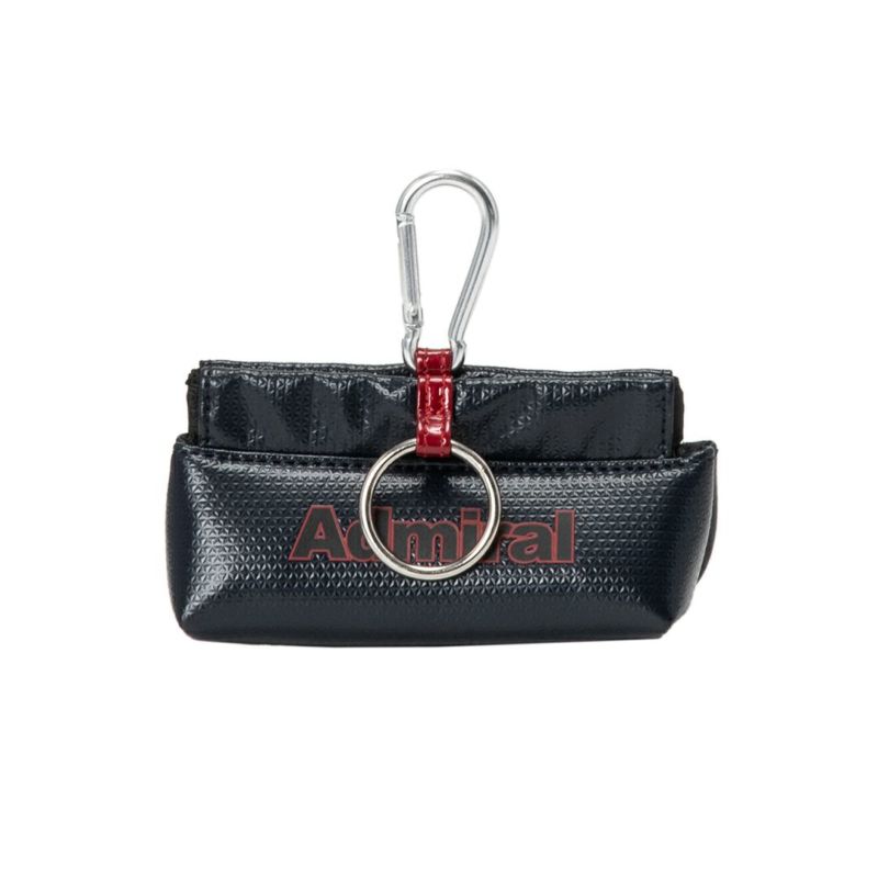 AdmiralGOLF ユニセックス メンズ レディース ボールポーチ ネイビー