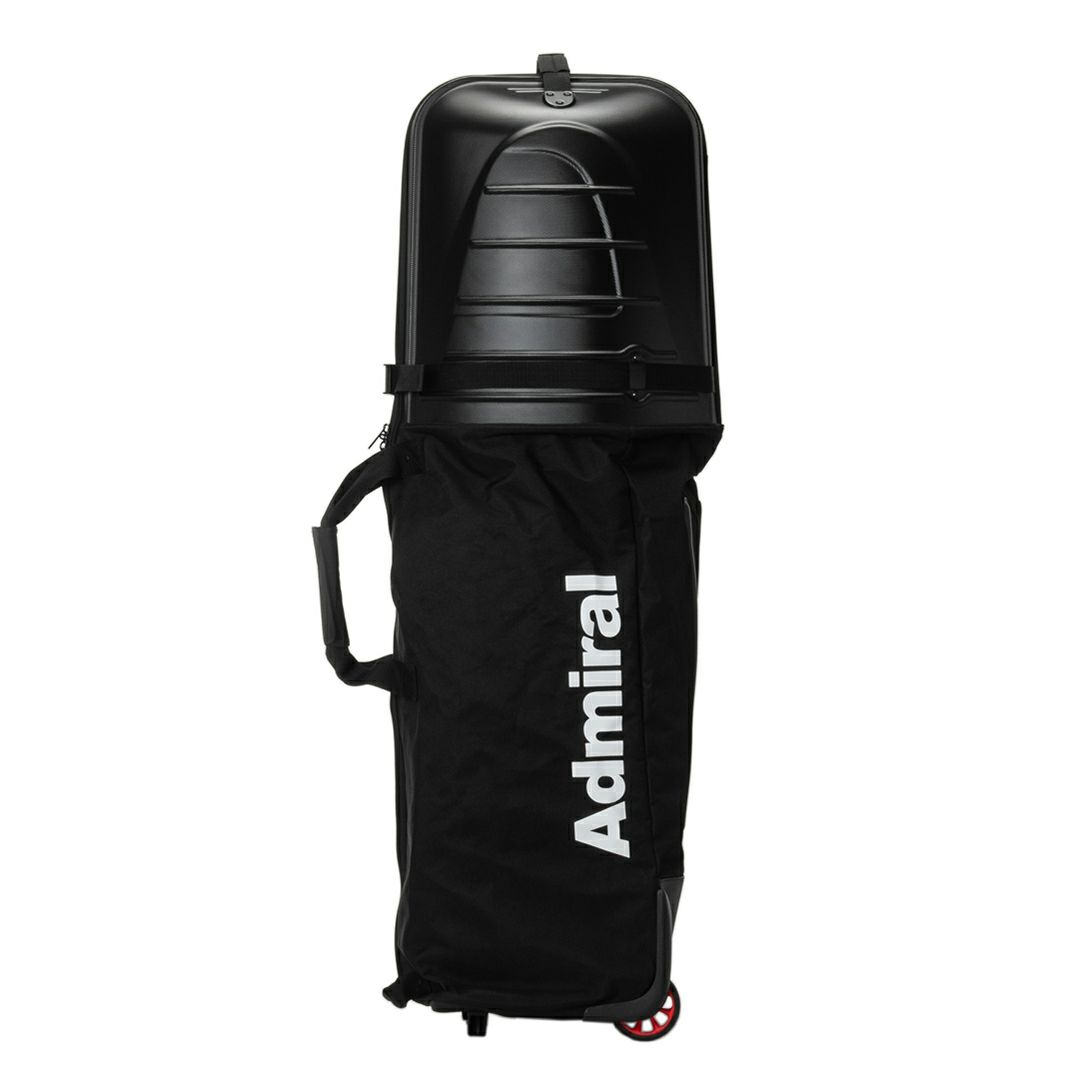  [アドミラル ゴルフ]トラベルカバー ハードフードタイヤ付　ブラック