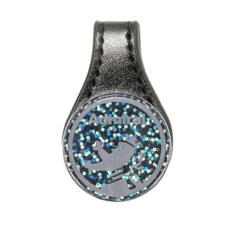  [アドミラル ゴルフ]マーカーアクリルメタルクリップセット　ブラック