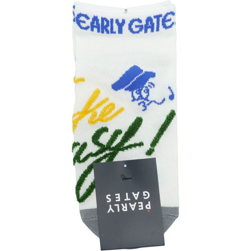 パーリーゲイツ PEARLY GATES メンズ Take it Easy & BALLくんアンクルソックス (MENS PAMG56GF 詳細1