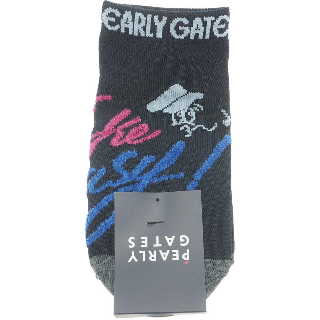 PEARLYGATES レディース ソックス ネイビー
