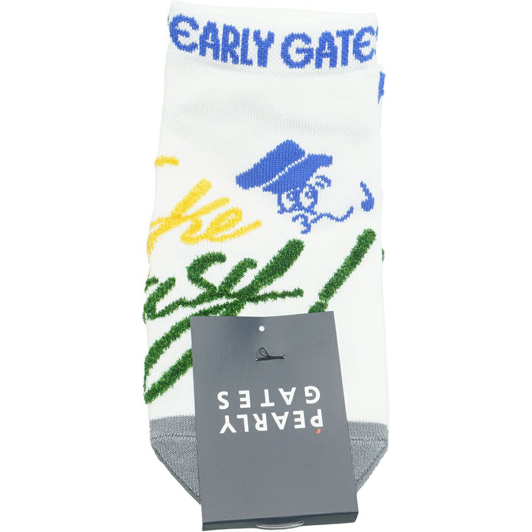 PEARLYGATES レディース ソックス ホワイト