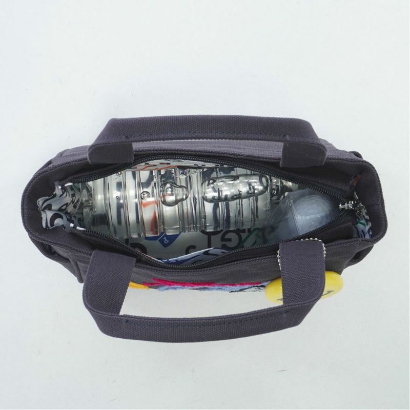 パーリーゲイツ PEARLY GATES レディース Take it Easy & BALLくん帆布カートバッグ (UNISEX) PAMG566F 詳細6