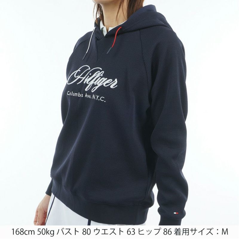 TOMMY HILFIGER GOLF レディース スウェットパーカー ネイビー